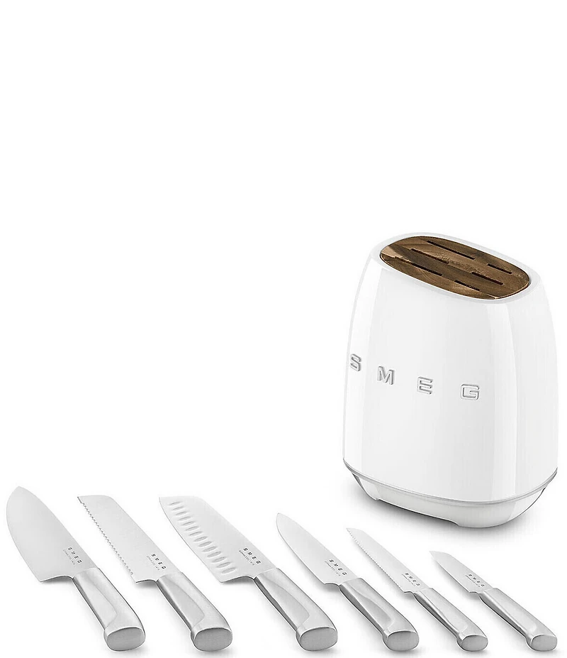 Smeg 7-Piece Knife and Block Set
