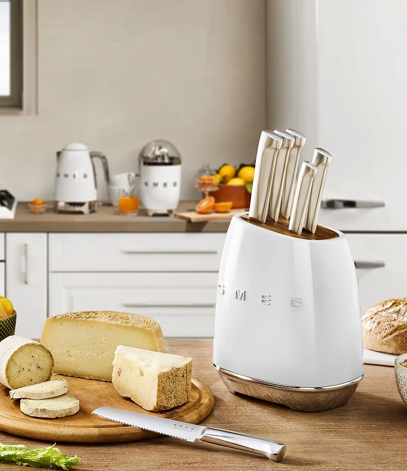 Smeg 7-Piece Knife and Block Set