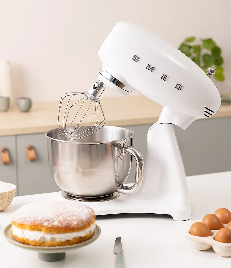 Smeg Solid Retro-Style Aesthetic Forte Stand Mixer