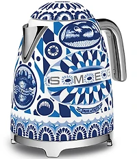 Smeg x Dolce & Gabbana Blu Mediterraneo 50's Retro Electric Kettle