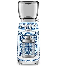 Smeg x Dolce & Gabbana Blu Mediterraneo Collection 50's Retro Coffee Grinder
