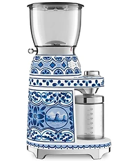 Smeg x Dolce & Gabbana Blu Mediterraneo Collection 50's Retro Coffee Grinder