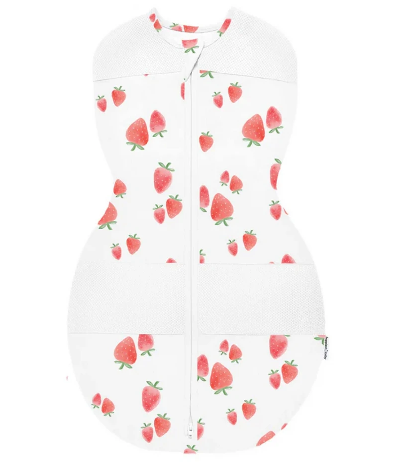 Snoo Baby Organic Cotton Strawberry Print Baby Sleep Sack for Snoo Smart Sleeper
