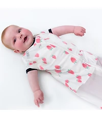 Snoo Baby Organic Cotton Strawberry Print Baby Sleep Sack for Snoo Smart Sleeper