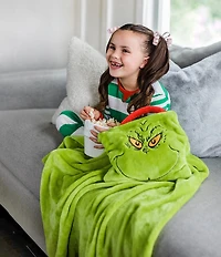 Grinch Snowpinions The Grinch Travel Blanket