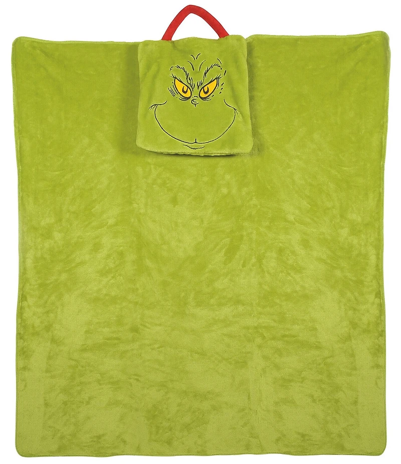 Grinch Snowpinions The Grinch Travel Blanket