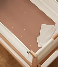 Snuz Bassinet Blush Dot Twin Pack Fitted Sheets