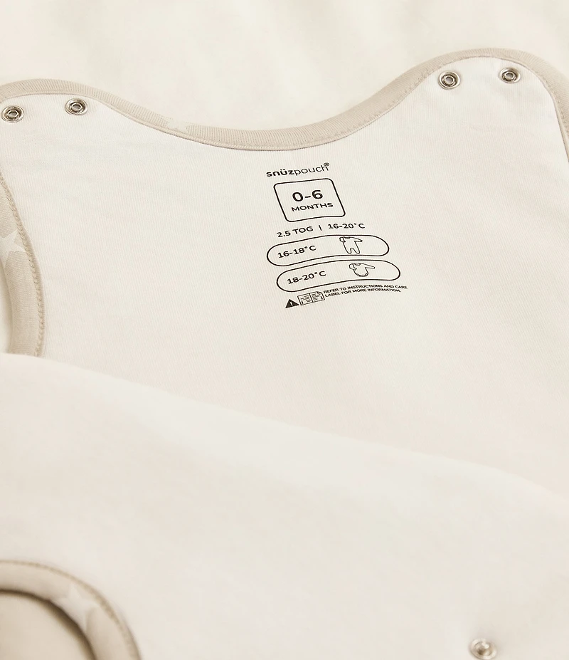 Snuz SnuzPouch 1.0 TOG Blush Dot Sleeping Bag For 0-6 Months
