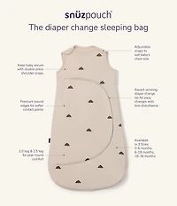 Snuz SnuzPouch 1.0 TOG Cashmere Cross Sleeping Bag