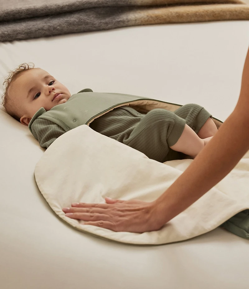 Snuz SnuzPouch 1.0 TOG Sage Cross Sleeping Bag For 0-6 Months