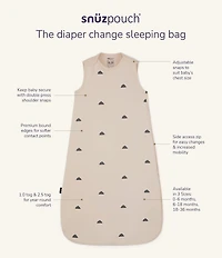Snuz SnuzPouch TOG Sand Cloud Sleeping Bag