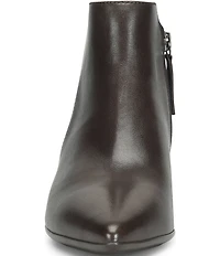 Sofft Sawyer Waterproof Leather Kitten Heel Dress Booties