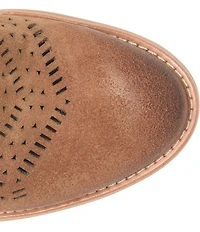 Sofft Adriana Perforated Suede Booties