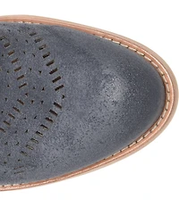 Sofft Adriana Perforated Suede Booties