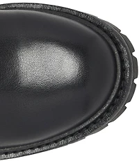 Sofft Alyssa Waterproof Leather Buckle Hardware Moto Boots