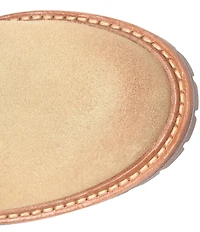 Sofft Alyssa Waterproof Suede Buckle Hardware Moto Boots