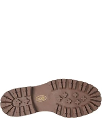 Sofft Alyssa Waterproof Suede Buckle Hardware Moto Boots