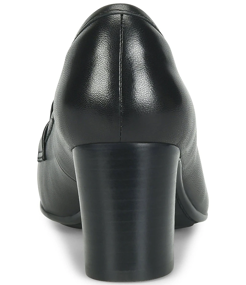 Sofft Amsterdam Leather Loafer Pumps