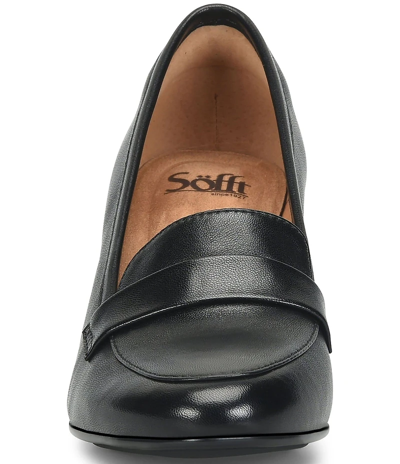 Sofft Amsterdam Leather Loafer Pumps