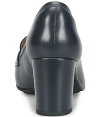 Sofft Amsterdam Leather Loafer Pumps