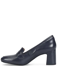 Sofft Amsterdam Leather Loafer Pumps