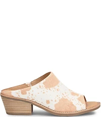 Sofft Aneesa Cow Peep Toe Mules
