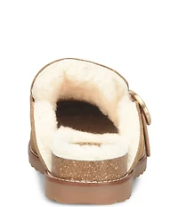 Sofft Angela Suede Shearling Clogs
