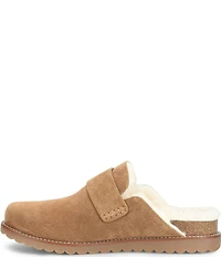 Sofft Angela Suede Shearling Clogs