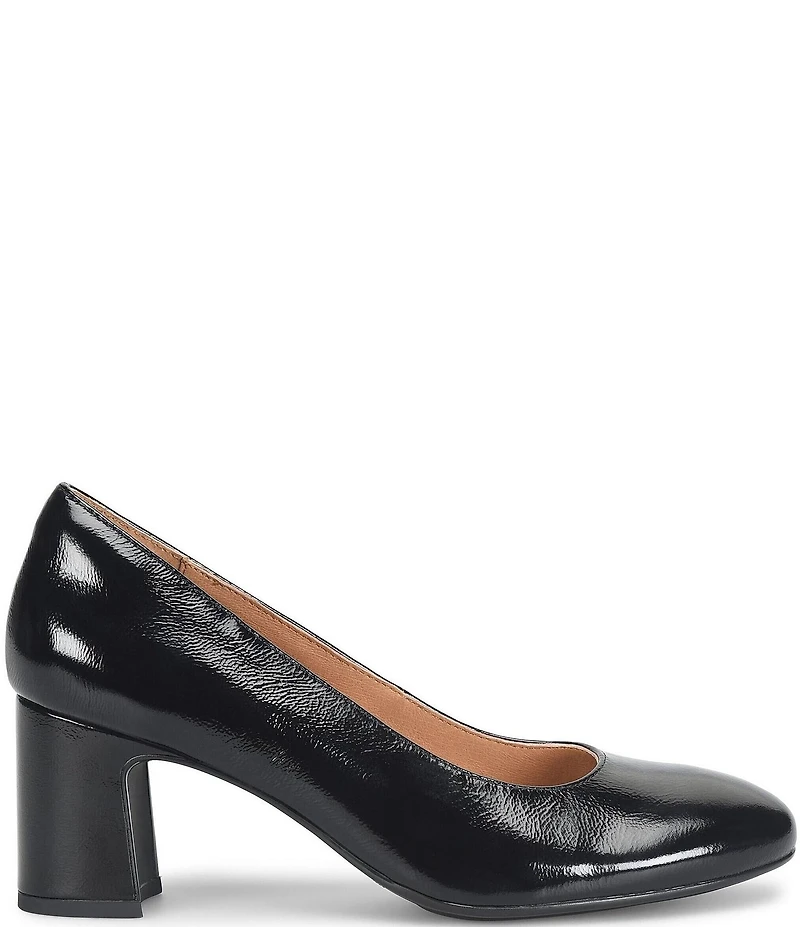 Sofft Anna Marie Crinkle Patent Leather Pumps