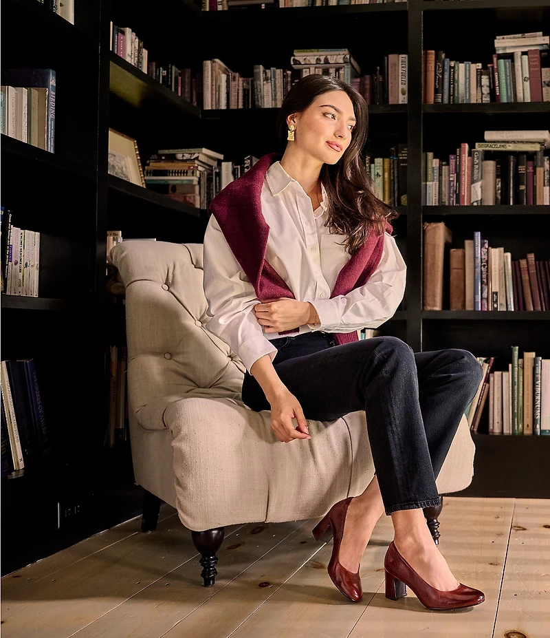 Sofft Anna Marie Leather Pumps