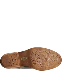 Sofft Annalise Leather Camouflage Ankle Booties