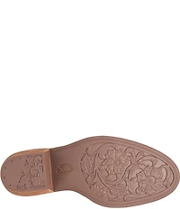 Sofft April Waterproof Floral Print Nubuck Suede Western Booties