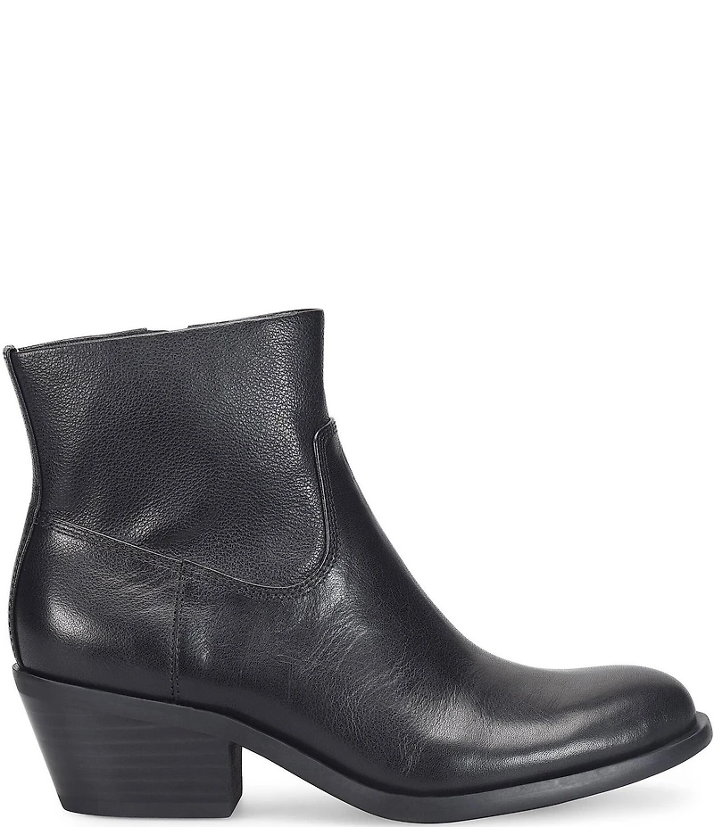Sofft April Waterproof Leather Western Booties