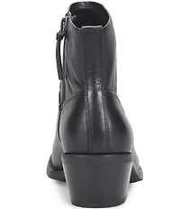 Sofft April Waterproof Leather Western Booties