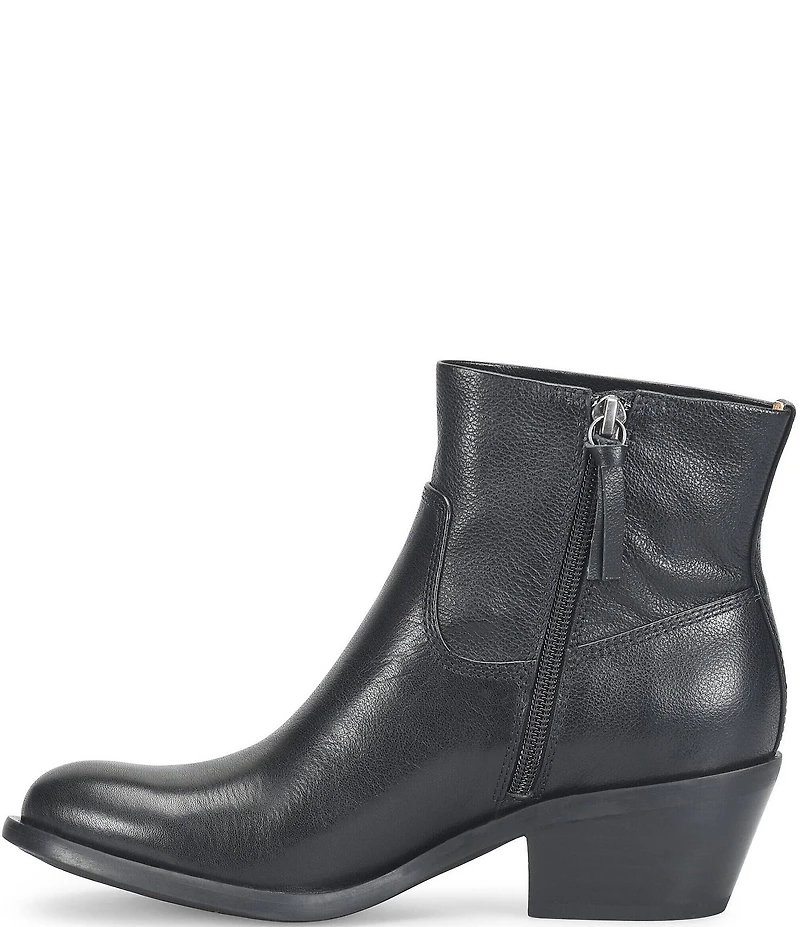 Sofft April Waterproof Leather Western Booties