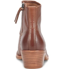 Sofft April Waterproof Leather Western Booties