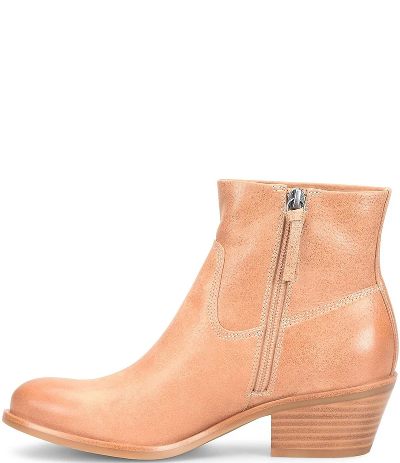 Sofft April Waterproof Leather Western Booties