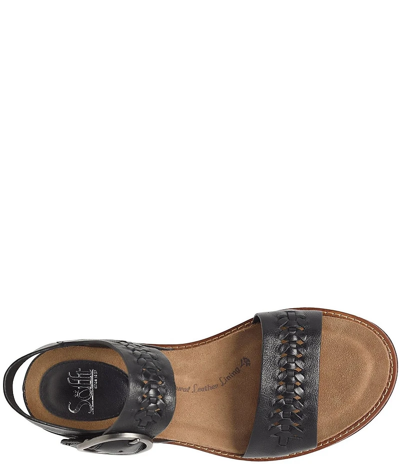 Sofft Bali II Woven Leather Sandals