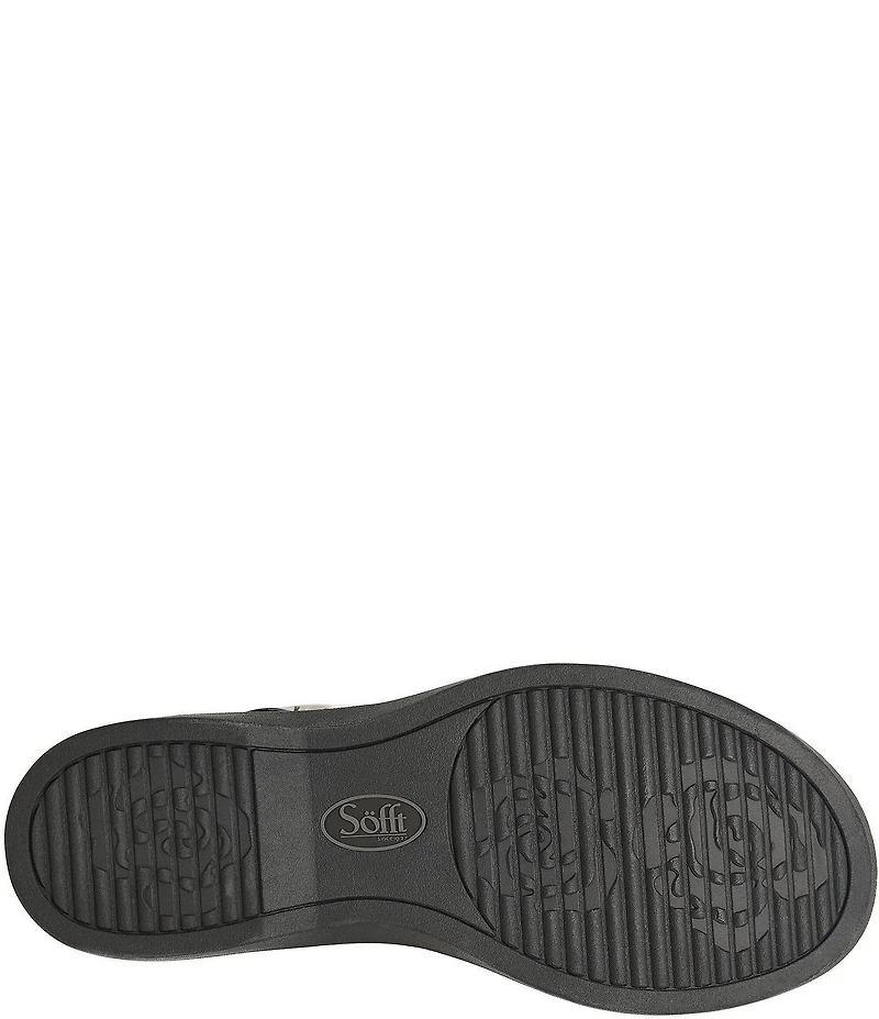 Sofft Bali Leather Oversized Buckle Detail Sandals