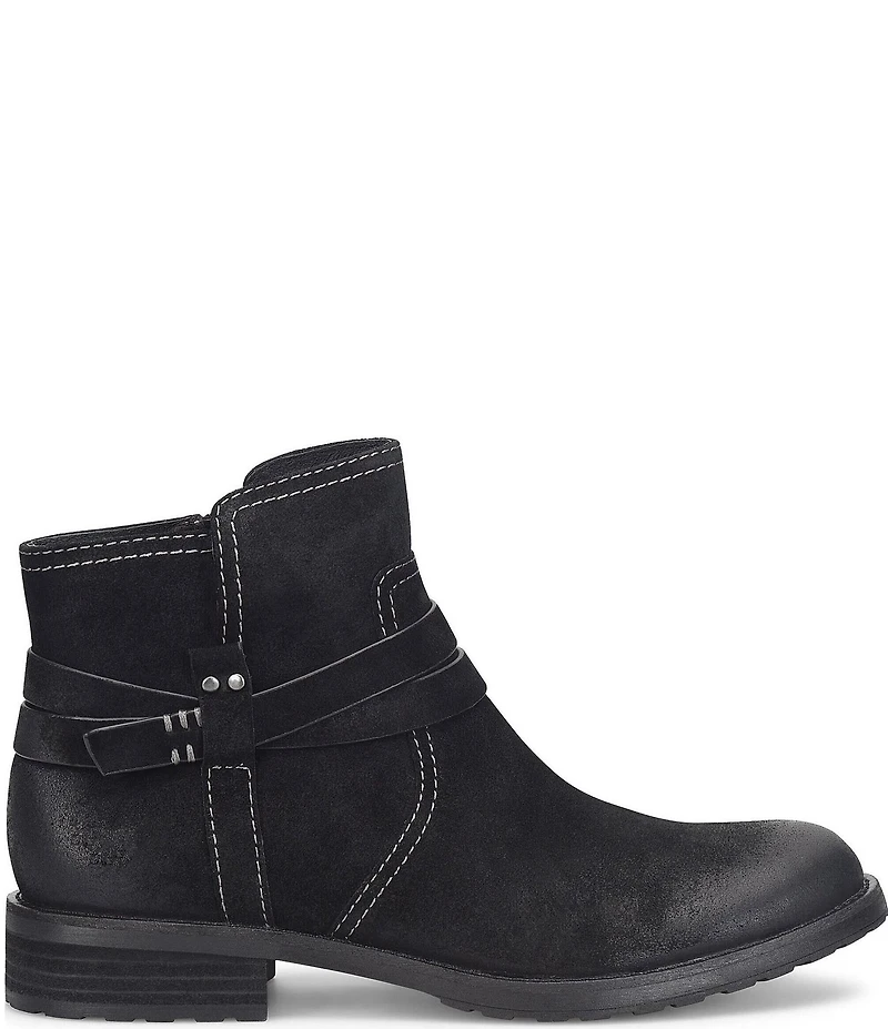 Sofft Bridgett Waterproof Suede Ankle Booties