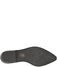 Sofft Cambridge Western Leather Pull Tab Booties