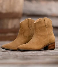 Sofft Cambridge Western Suede Pull Tab Booties