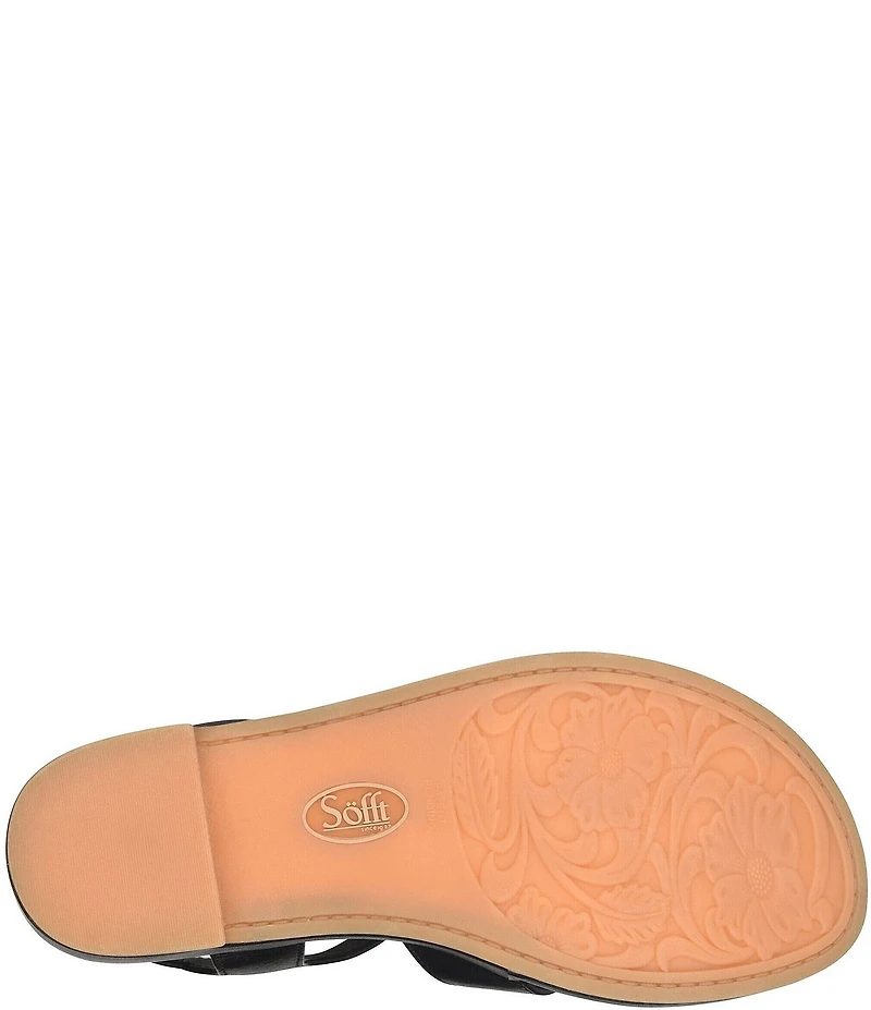 Sofft Capri Leather Wedge Sandals