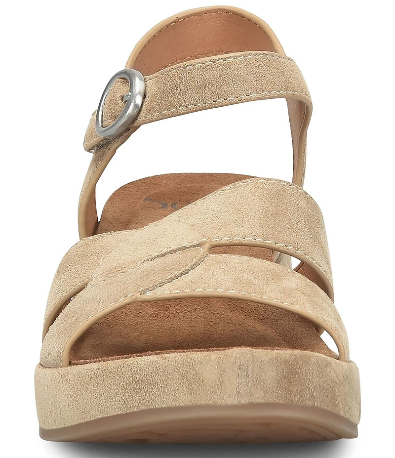 Sofft Capri Suede Wedge Sandals
