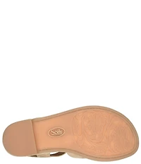 Sofft Capri Suede Wedge Sandals