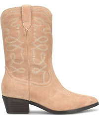 Sofft Carolynn Western Suede Booties