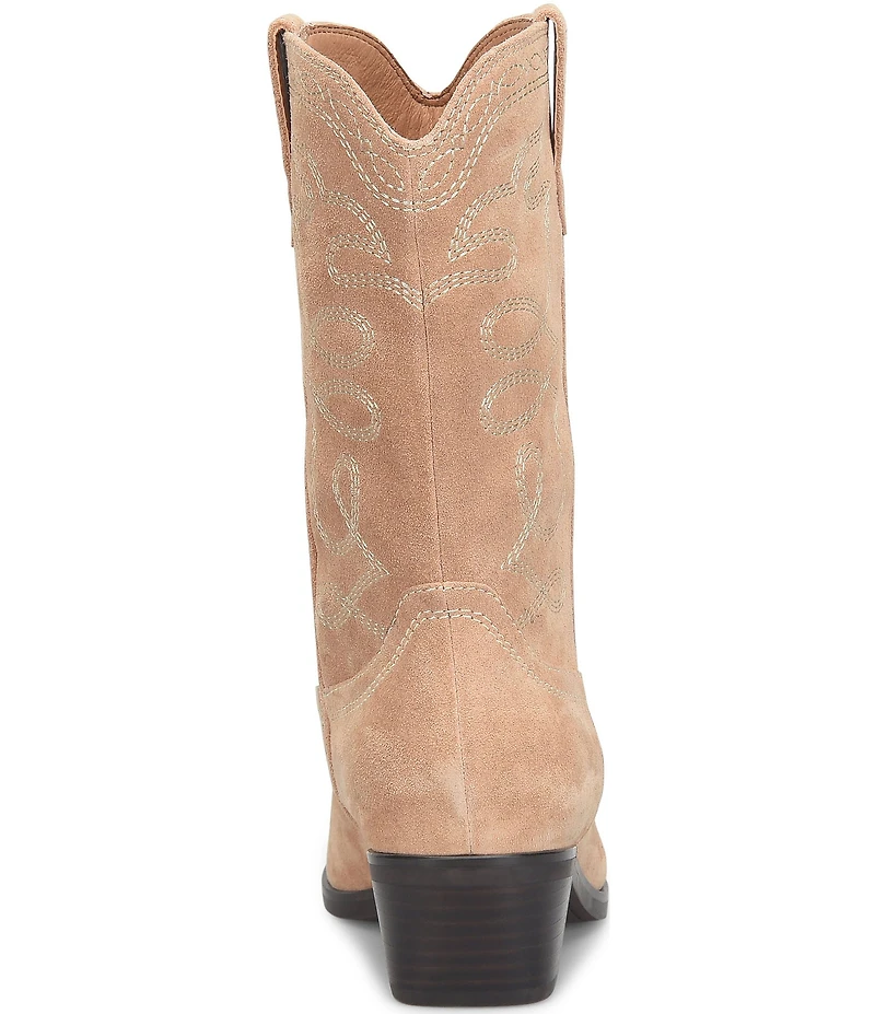 Sofft Carolynn Western Suede Booties