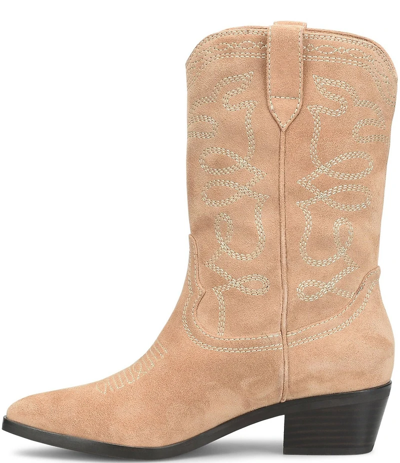 Sofft Carolynn Western Suede Booties
