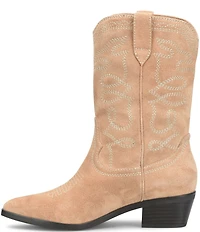 Sofft Carolynn Western Suede Booties