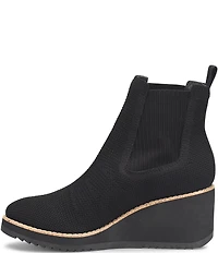 Sofft Eiley Knit Chelsea Wedge Ankle Booties